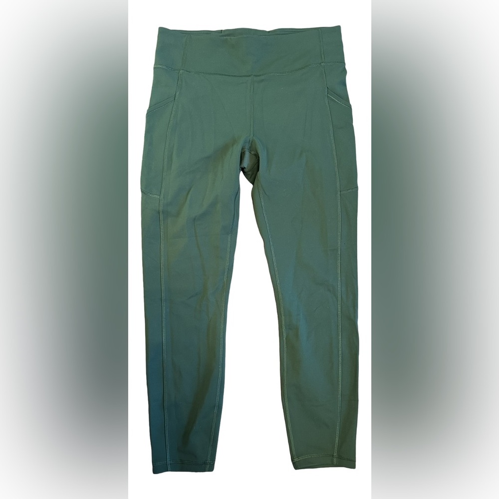 lululemon athletica Olive Green High-Rise Leggings